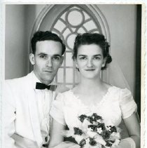 Mr. and Mrs. E.A. Stover-Crawford Wedding